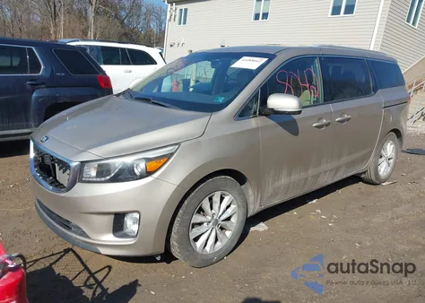 2015 Kia Sedona Ex z USA, uszkodzony, nr VIN KNDMC5C13F6034174